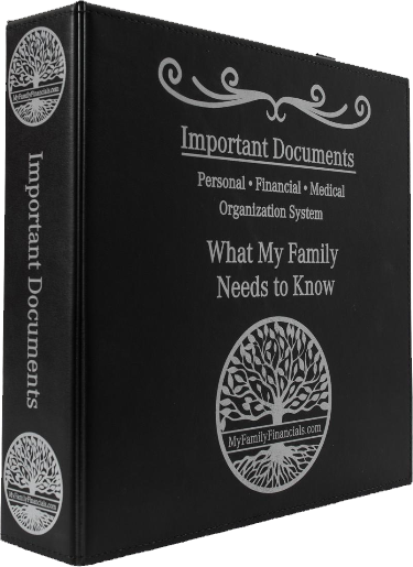 Family Planner Organizer Book